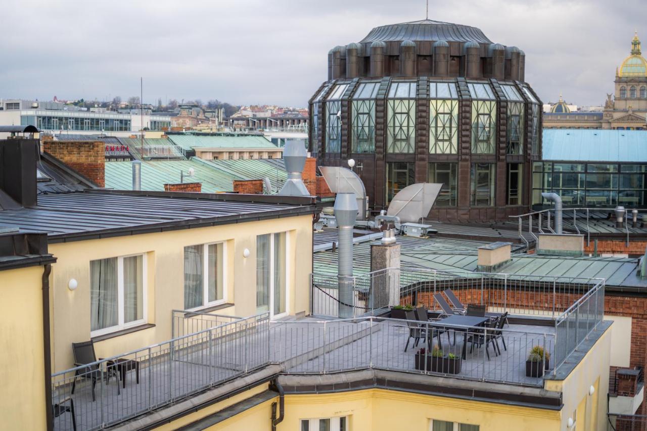 Ea Aparthotel Melantrich Praga Exterior foto